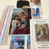 sličice, naljepnice svetaca