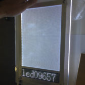 svjetleći led display