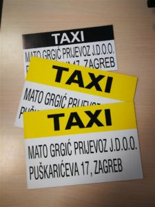 Read more about the article TAXI vozila – magnetne folije