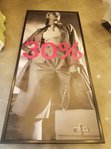 Backlight folija za svjetleću reklamu 2 - Mona