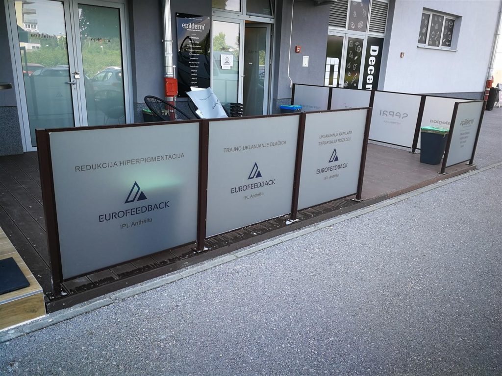 Print na pjeskarenu foliju - Epilderm