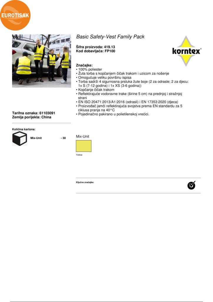 REFLEKTIRAJUĆI SIGURNOSNI PRSLUK - Basic_Safety-Vest_Family_Pack