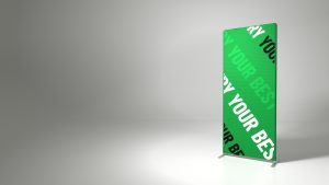 tekstilni roll up visina 230 cm